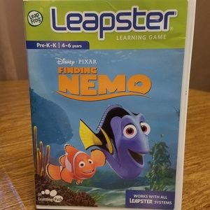 Leapster Leap Frog Finding Nemo Game